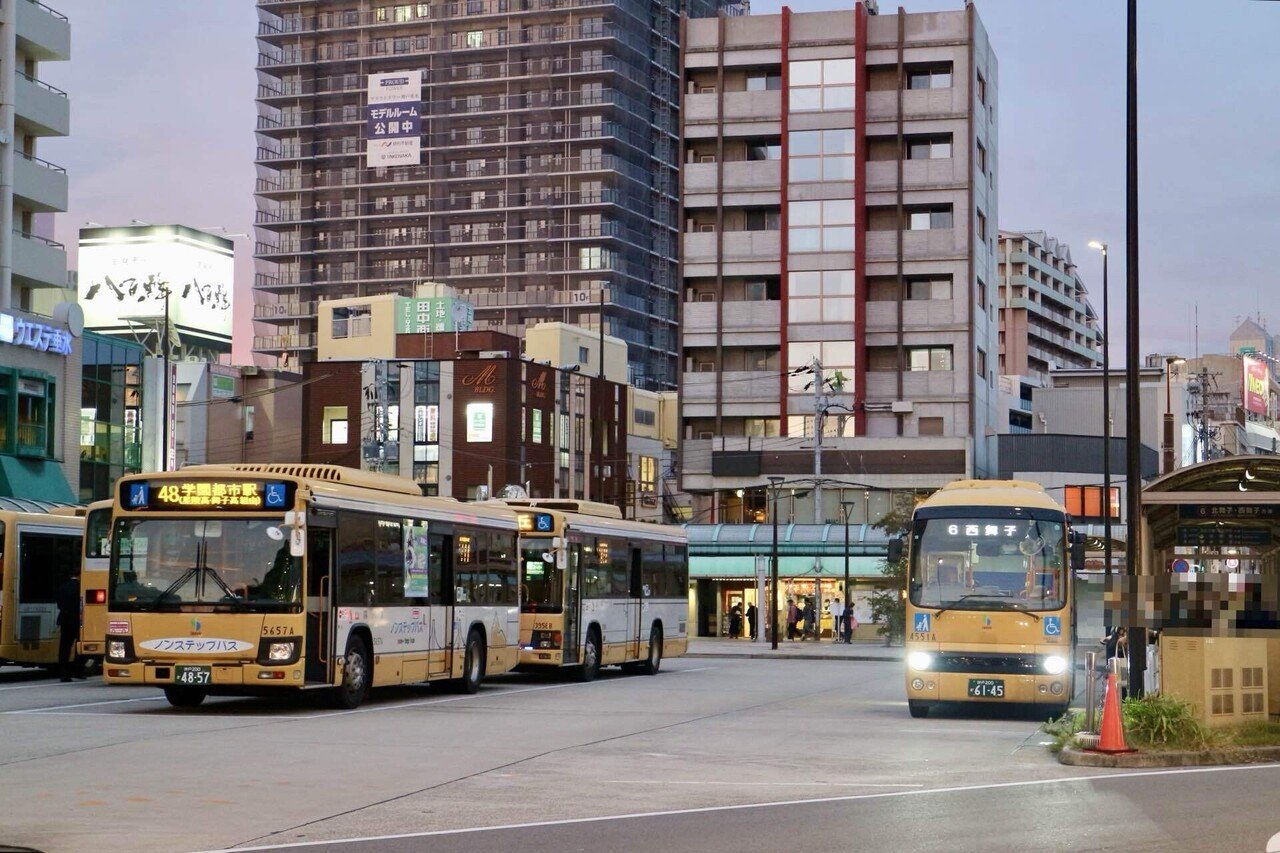 山陽バス】ポンチョロング登場！6系統西舞子線｜垂水の止利