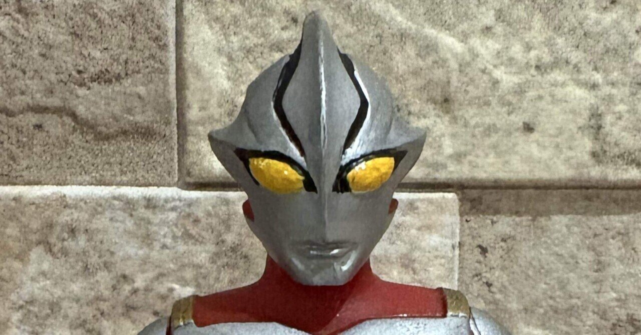 12 塗装 ニセウルトラマンメビウス｜ウルトラT