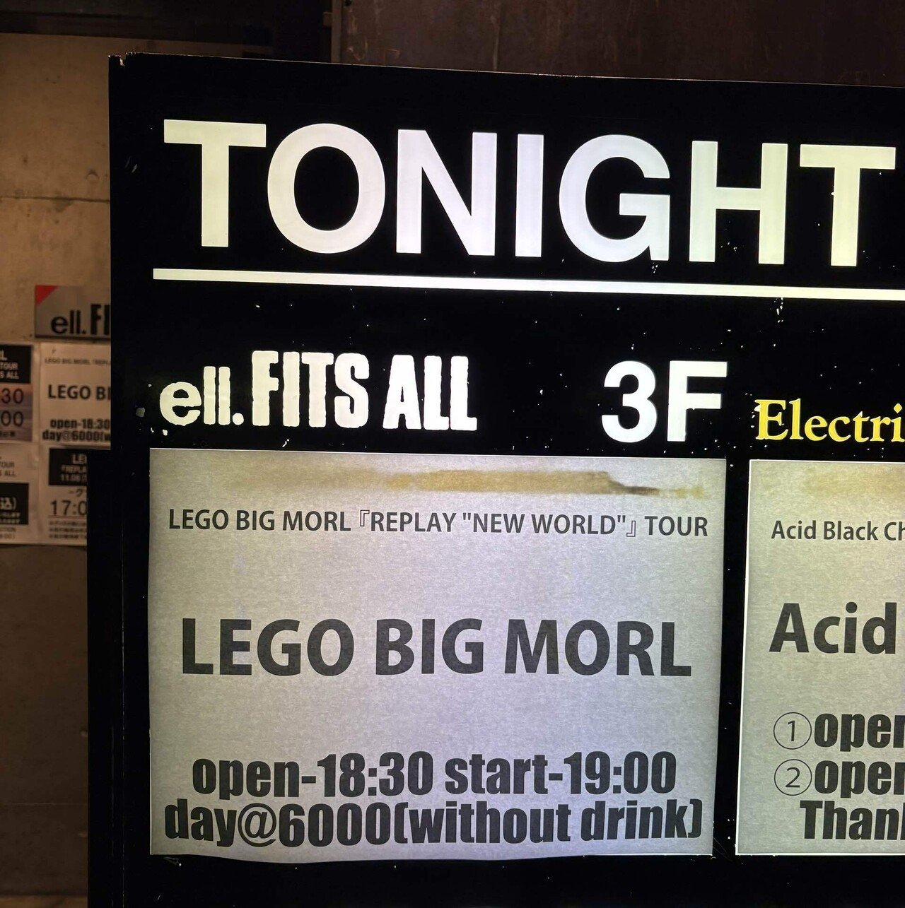 251106 LEGO BIG MORL 『REPLAY “NEW WORLD” 』TOUR@名古屋ell. FITS