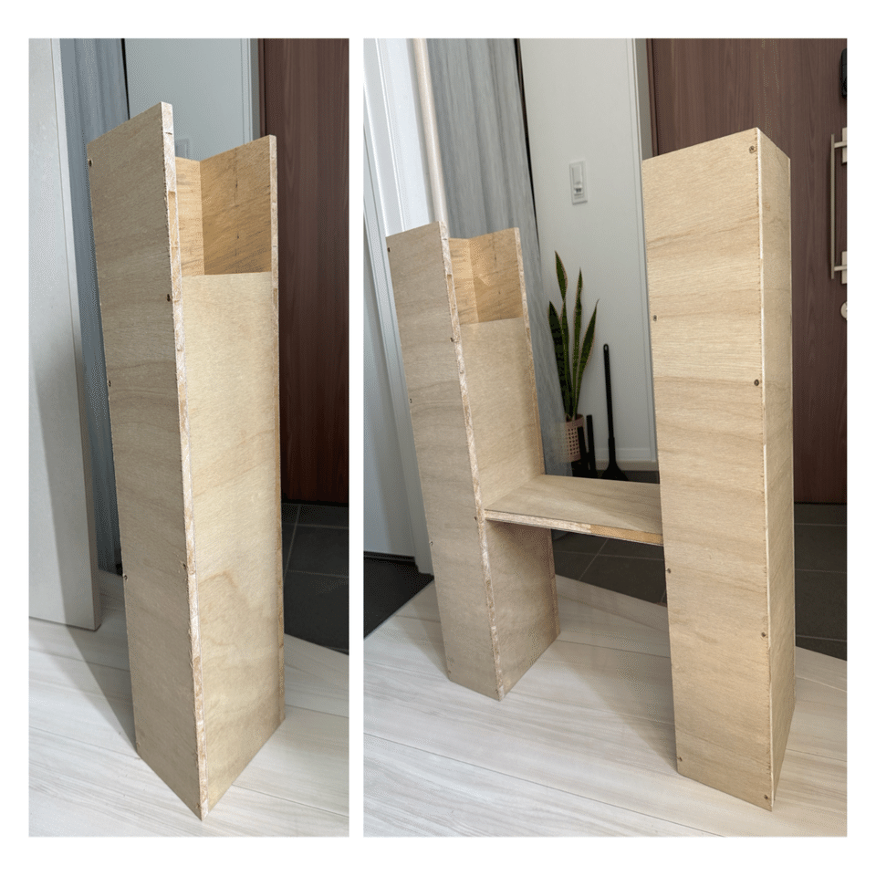 マントルピースDIY｜インテリアスタンド｜海外インテリア｜ねむ｜DIYのこと