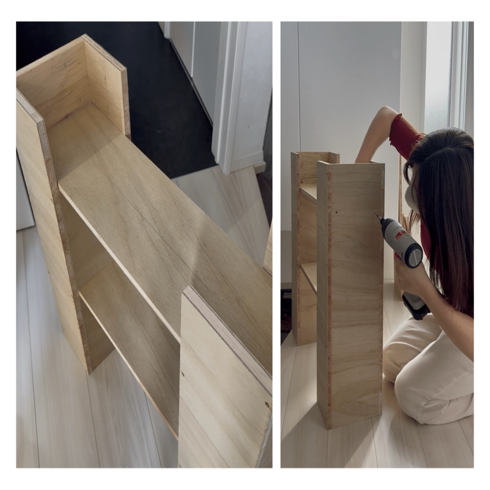 マントルピースDIY｜インテリアスタンド｜海外インテリア｜ねむ｜DIYのこと