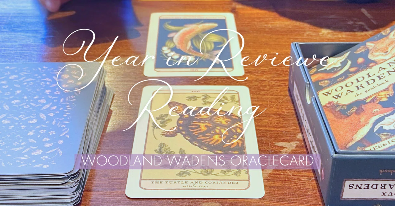 [1 Year of Writing on Note] Looking Back with Forest Oracle Cards: Who ...