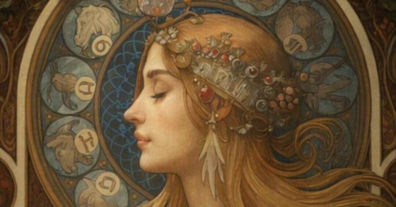 ✨まばたき一つで、絵が生きた──ミュシャ「黄道十二宮」が教えてくれ