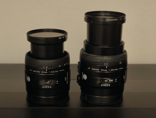 ミノルタ AF 50mm F3.5 Macro｜TOLIMAN Hondα