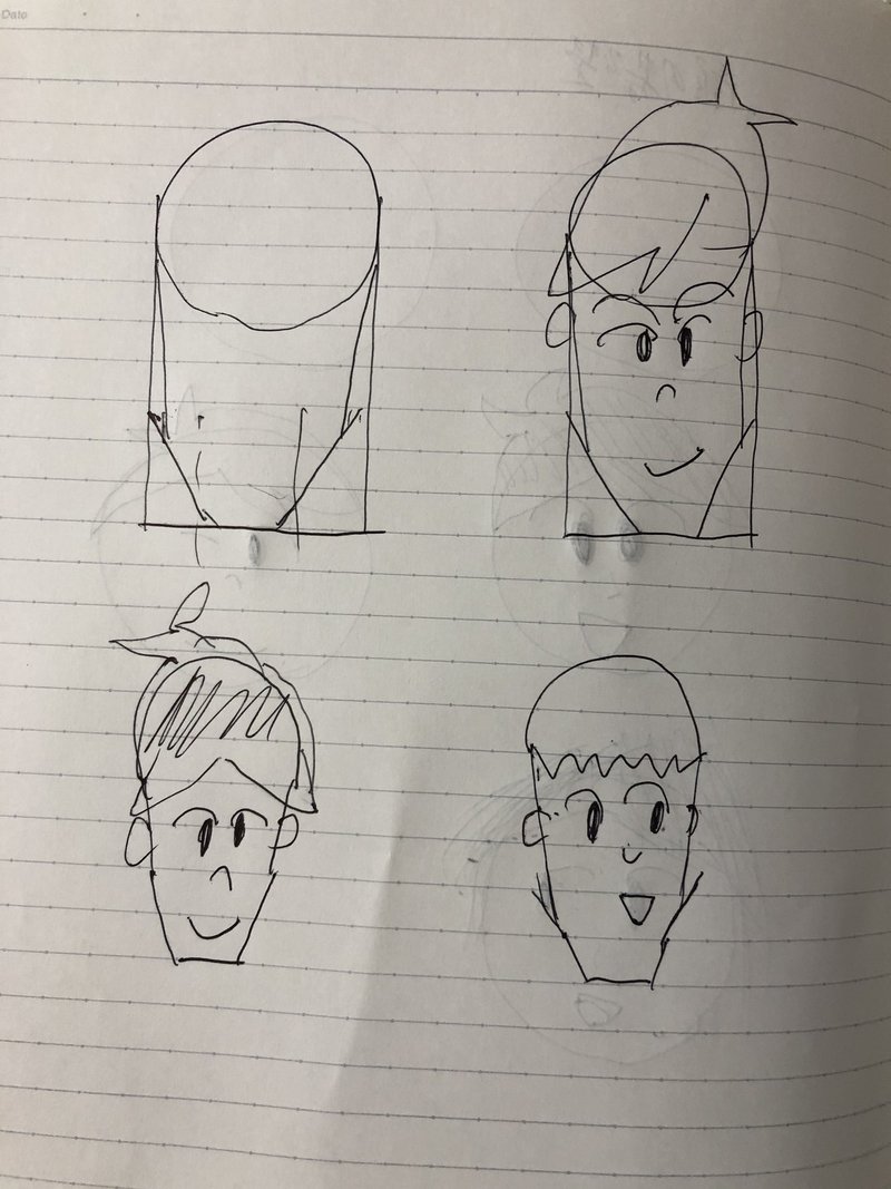 絵とイラストの練習を始めました Sensei センセイ というwebサービスで Dachiu Note