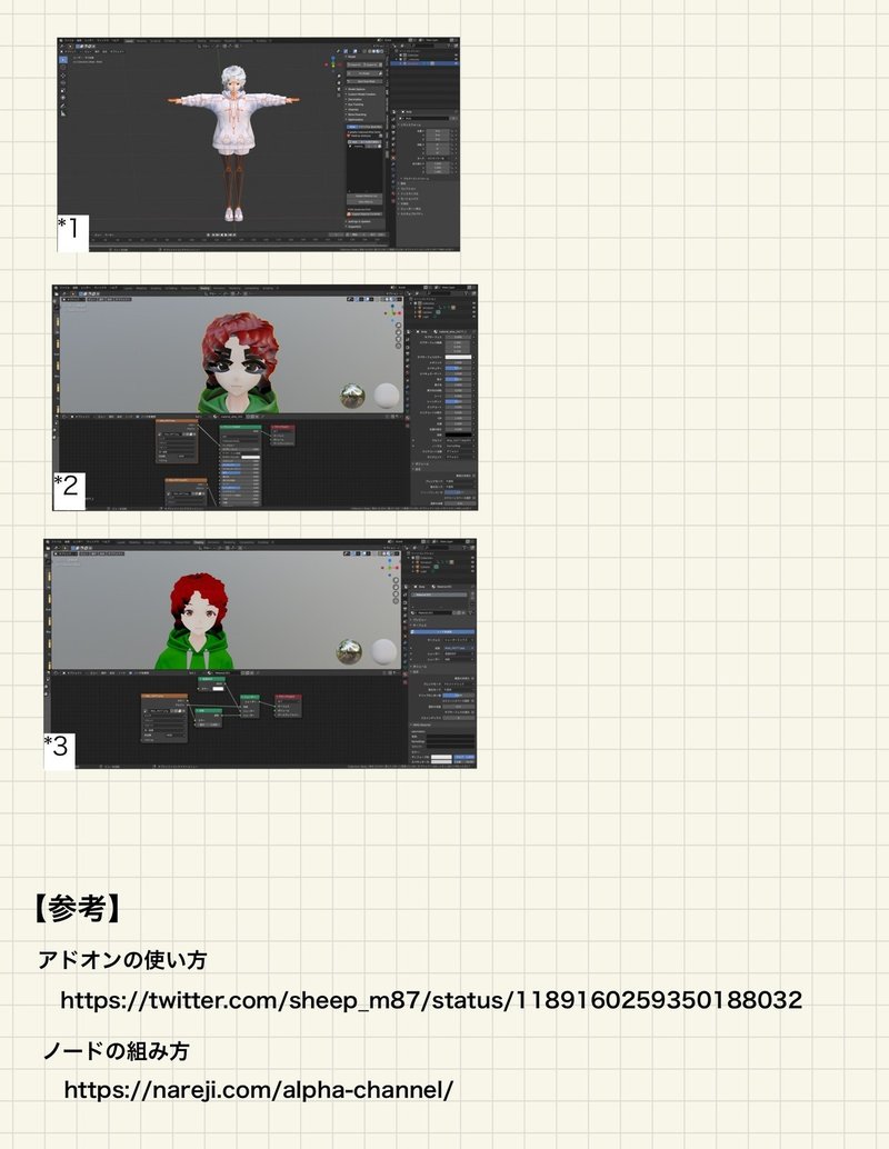 VRoidモデルをMixamoからBlenderに｜bangai