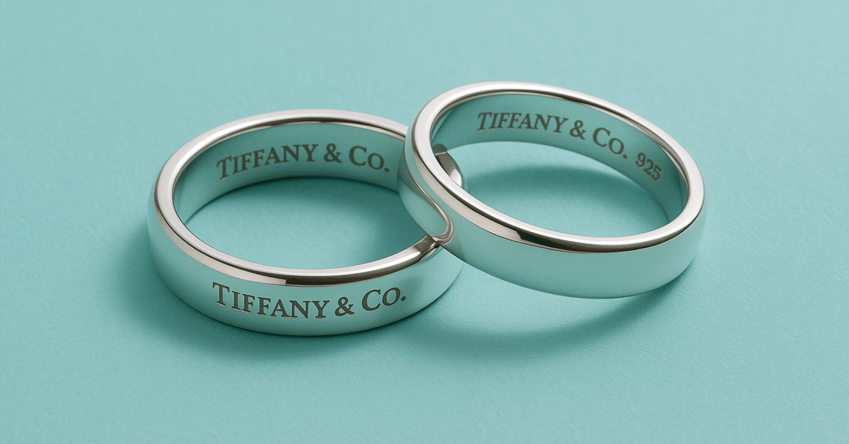 c553 ティファニー　1837 インターロッキング　リング　925 約11号 c553 ティファニー 1837 インターロッキング リング 925 約11号