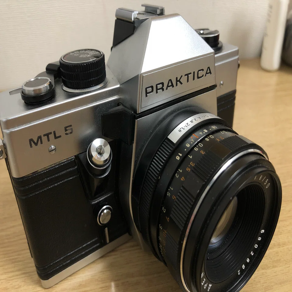 PRAKTICA MTL-5 一眼レフカメラセット　ドイツで購入 praktica MTL5 初陣｜てり