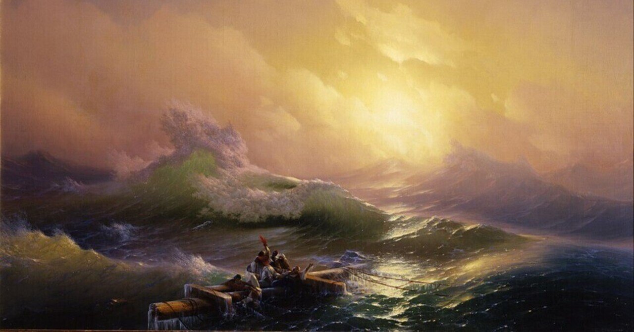 🌊 没入する8秒―アイヴァゾフスキー「第九の波」が教えてくれた