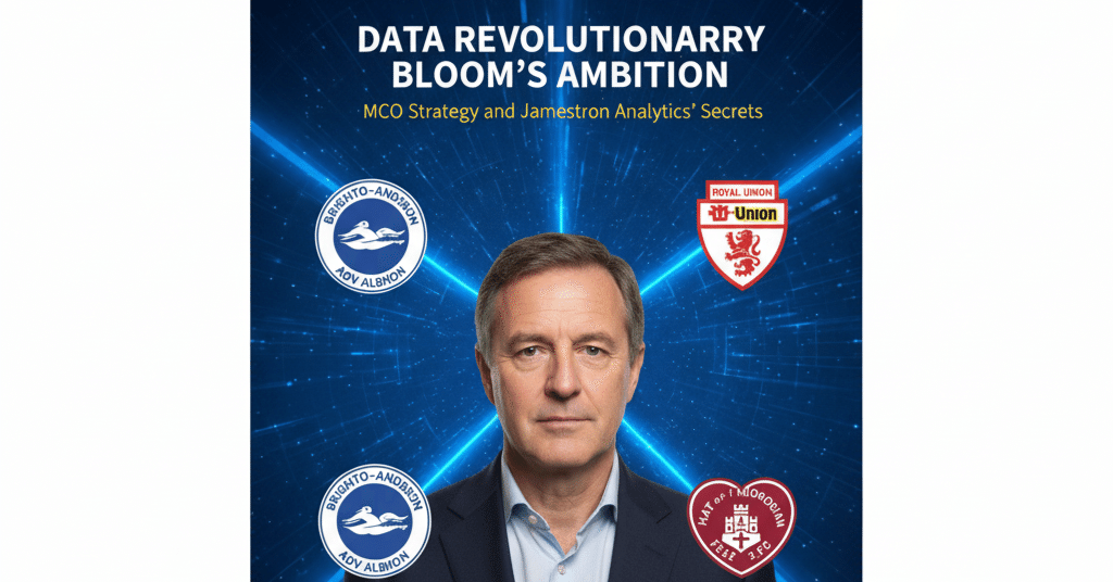 データ革命家トニー・ブルーム氏のハーツFCはスコットランドサッカー