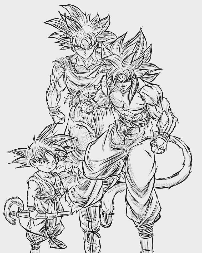 ダウンロード 白黒 かっこいい ドラゴンボール イラスト ダウンロード 白黒 かっこいい ドラゴンボール イラスト
