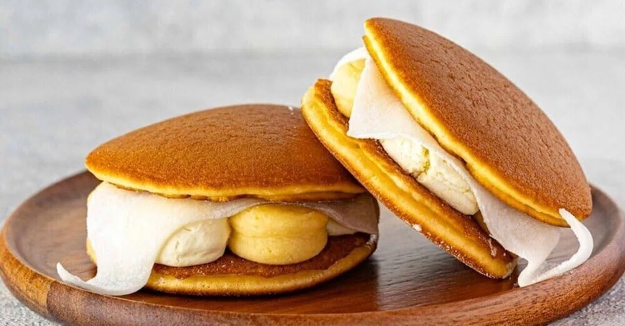 秋限定の贅沢和スイーツ「焼き芋クリーム羽二重生どら焼き