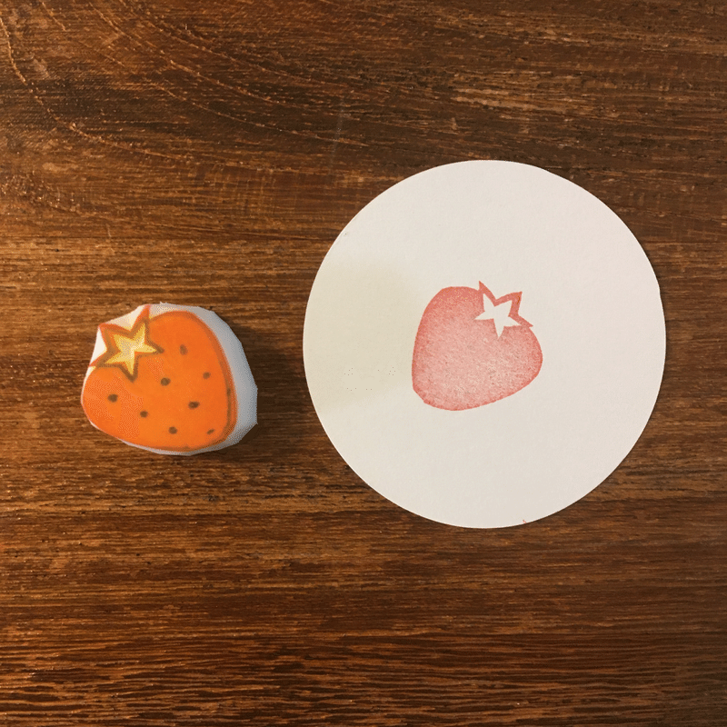 消しゴムはんこ デザインナイフで 丸 を彫るための2つのポイント Cotocotto Note 消しゴムはんこ デザインナイフで 丸 を彫るための2つのポイント Cotocotto Note