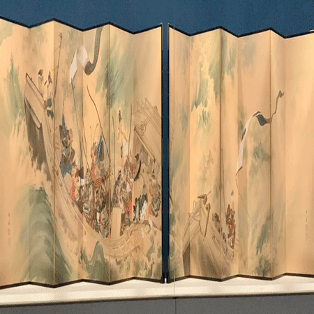 島根県立美術館、湖の畔で雅邦、北斎の肉筆画、大雲とクールベのコラボ