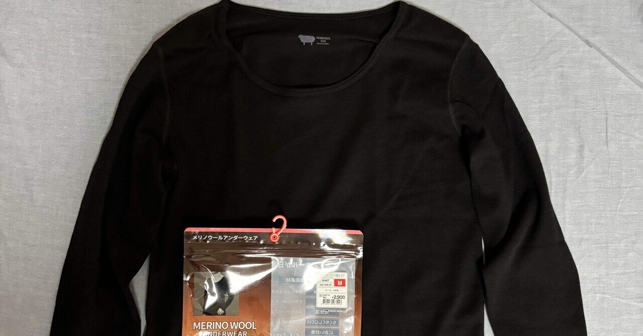 100%メリノウールのアンダー☆ワークマン｜ほしのーと 山登り