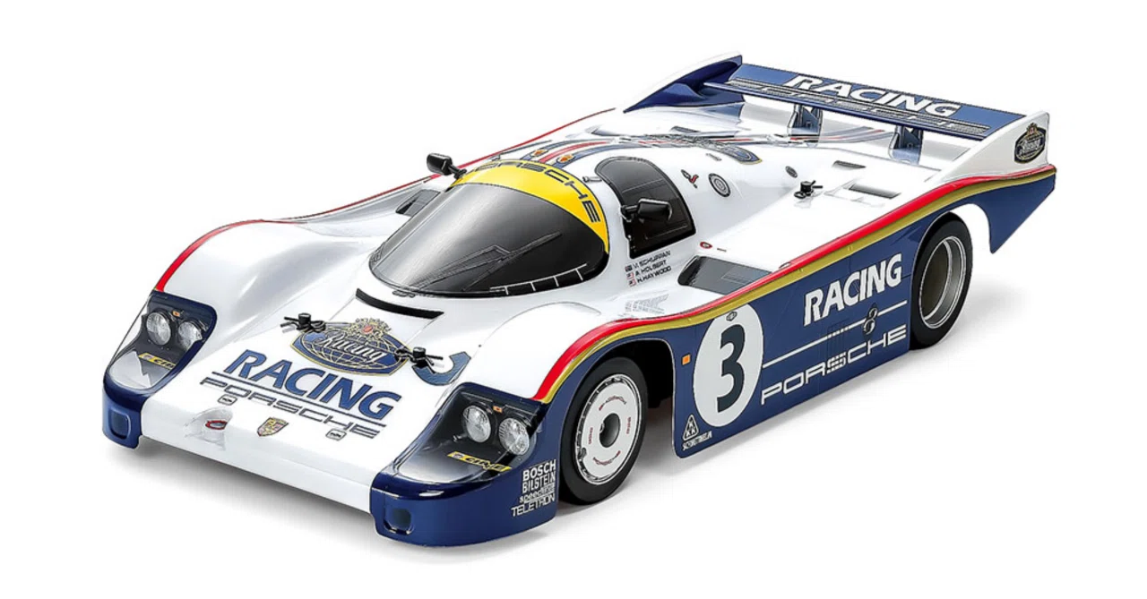 タミヤ 1/10RCカー グループCカーシャーシ レストア済み タミヤ Cカー