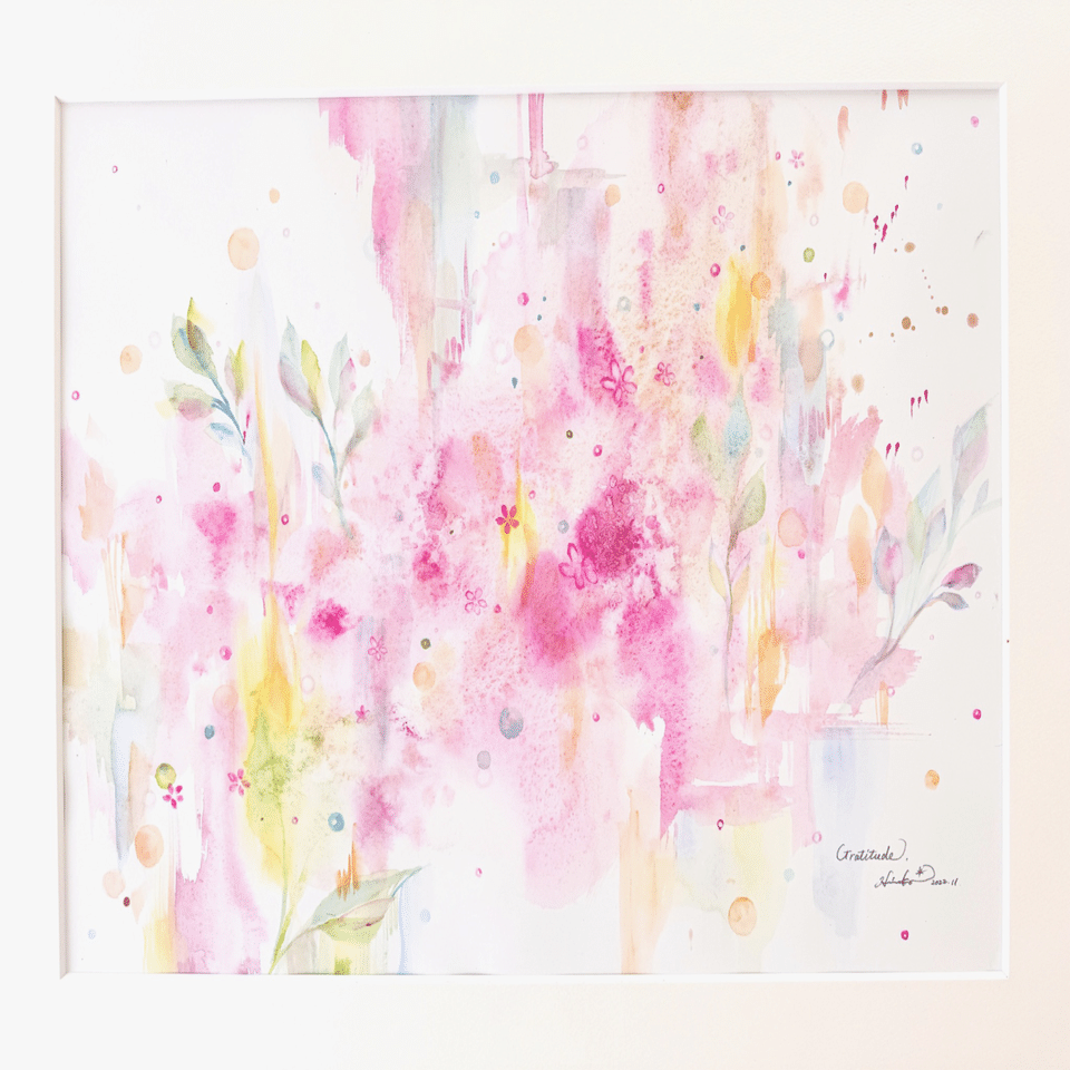 葉祥明美術館のように 』｜原田豊久☺︎水彩画家の夫