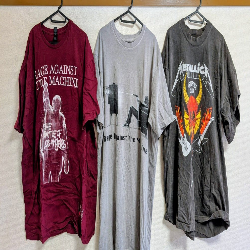 メガデスとアイアンメイデンのTシャツはちょっと怖い 古着諸説#2