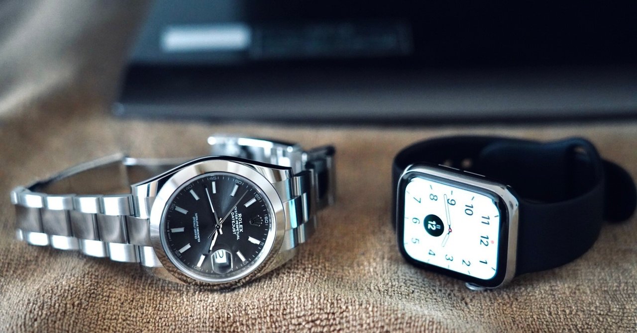 Apple Watchか 機械式時計か だじゅん Note
