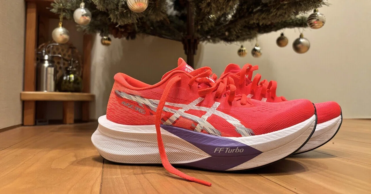 アシックス MAGIC SPEED 4 25.0cm メンズ ランニング アシックス