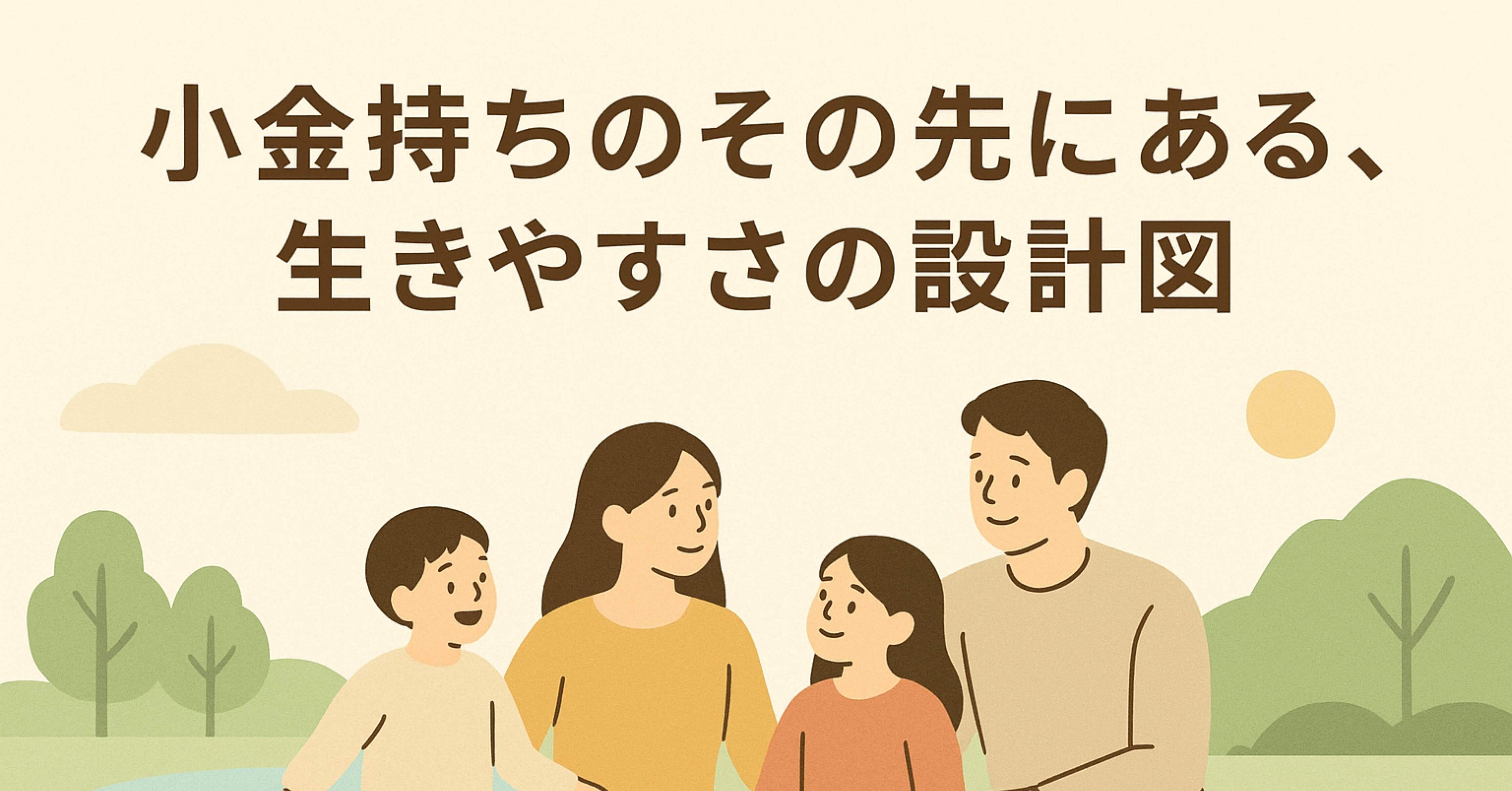 小金持ちのその先にある、生きやすさの設計図｜らんたん