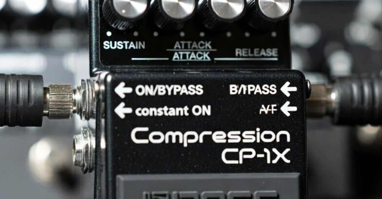 【廃盤】Vivie VirgoとBOSS CP-1X(歪3種+コンプ) 歪みギタリスト必見】BOSS CP-1Xで実現する“常時ONコンプ”設定｜くろは