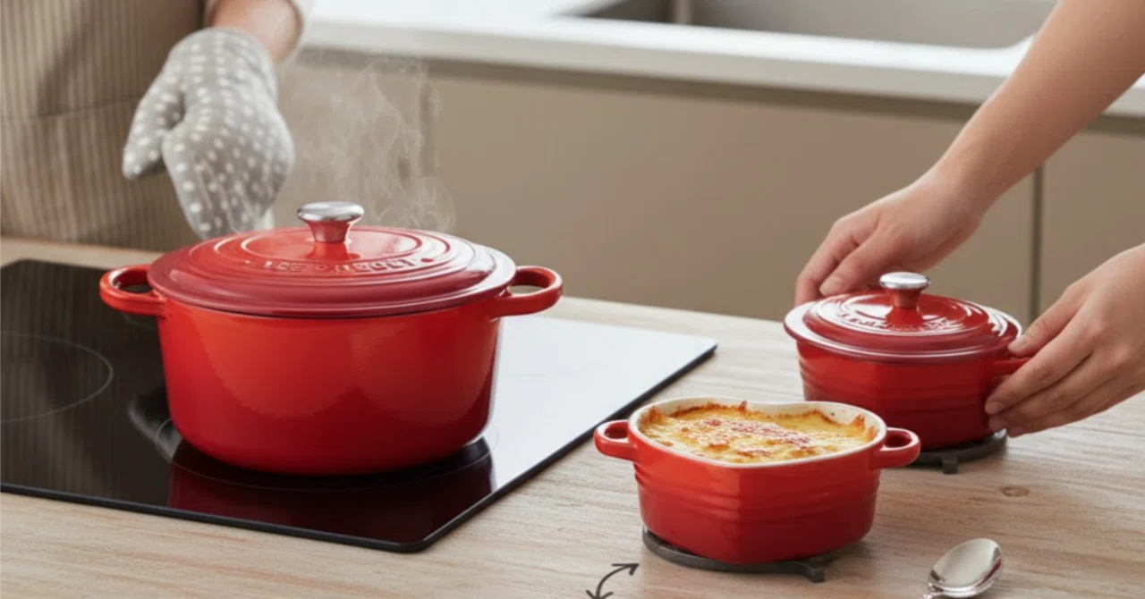 ルクルーゼのココットハートは鍋？食器？違いと活用術｜次のワタシ製作所