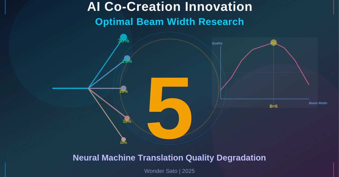 The Science of Optimal Beam Width '5' in the Era of AI Co-creation: An ...