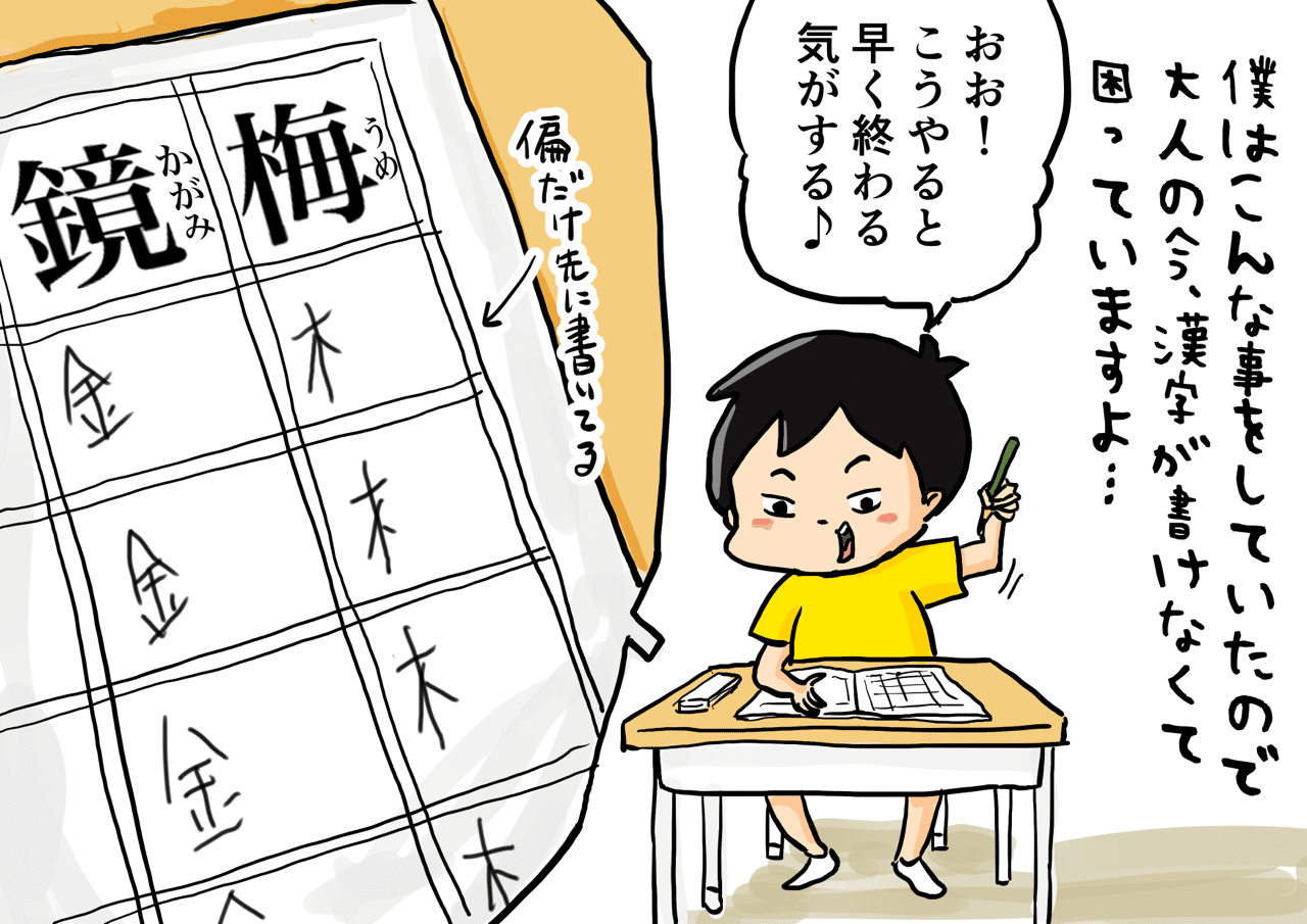 漢字 仲曽良ハミ Note