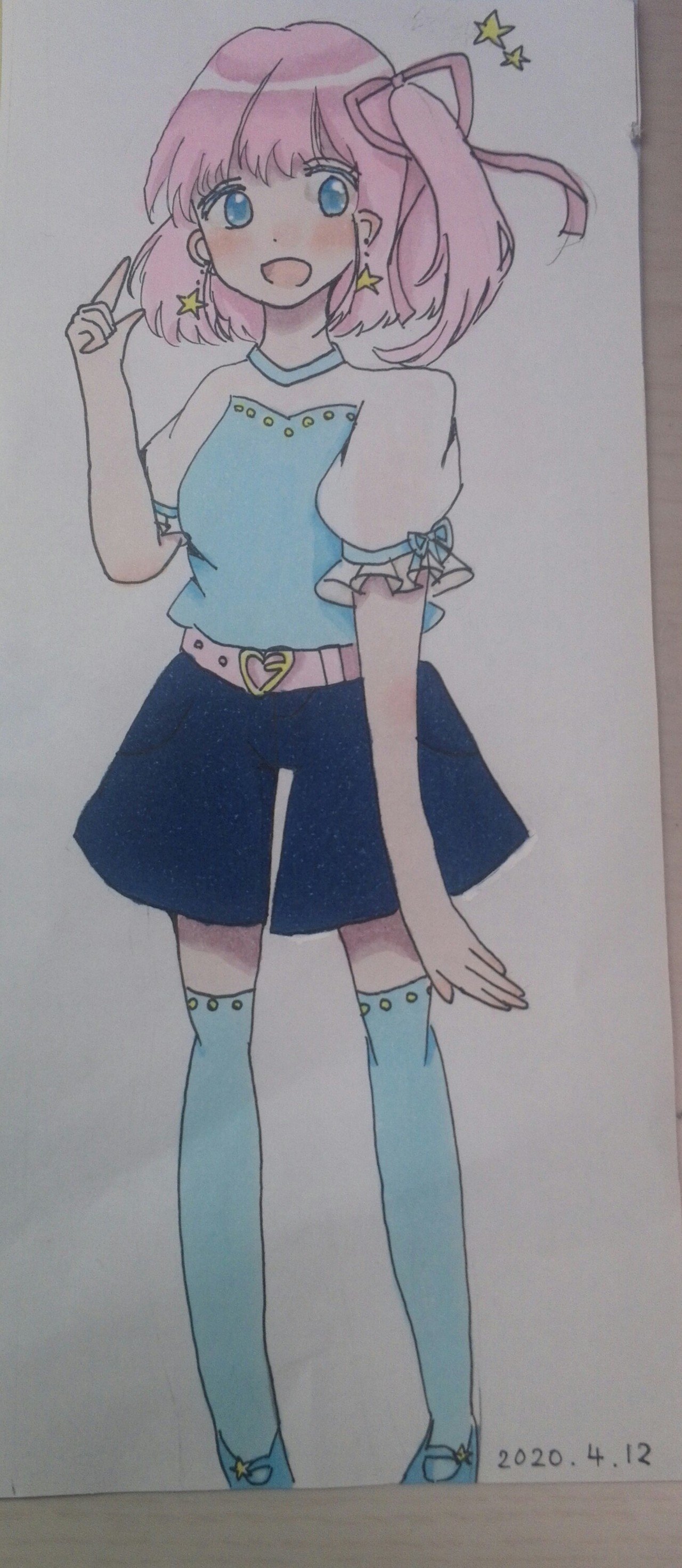 女の子描いてみた あまね Note 女の子描いてみた あまね Note