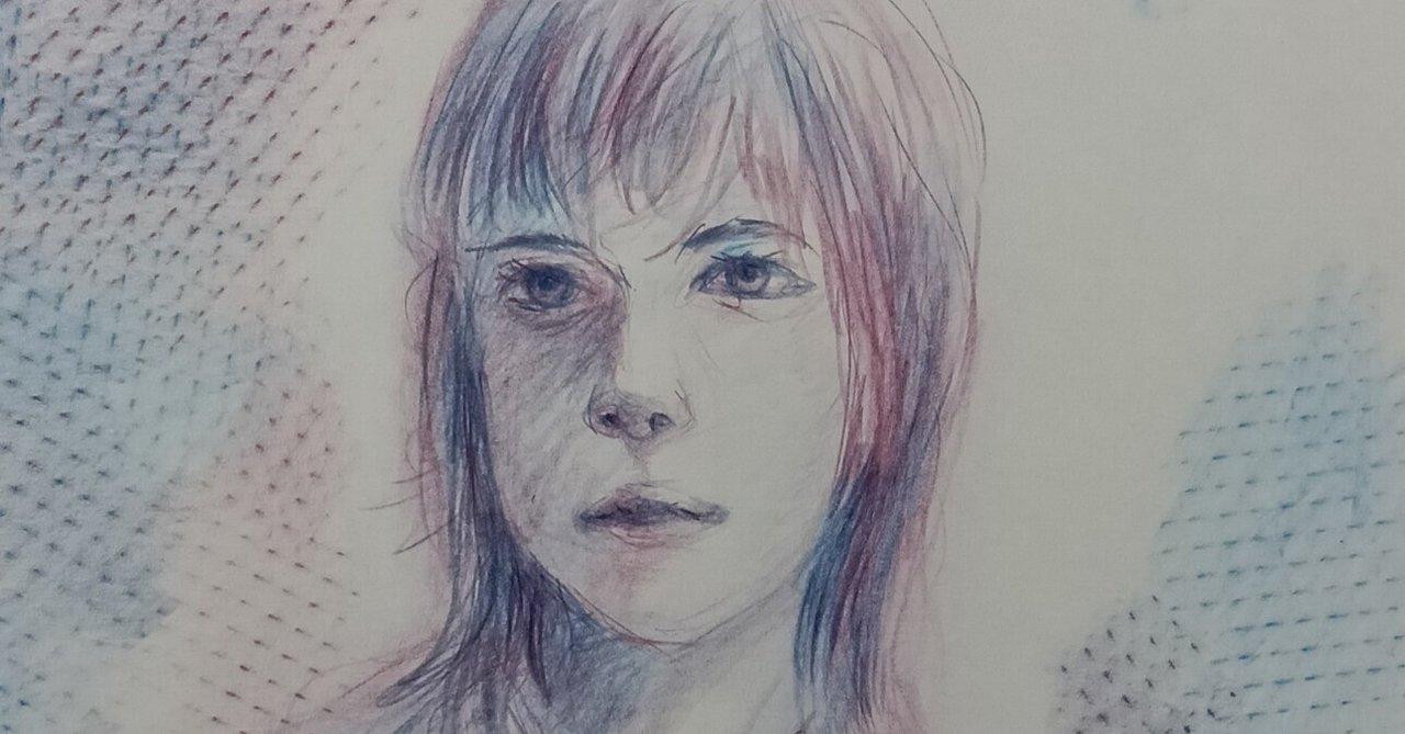 色鉛筆画1108｜エカレエリ@詩-絵-自主制作