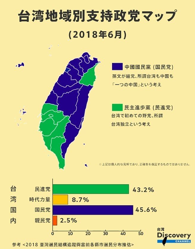 台湾_政党map656