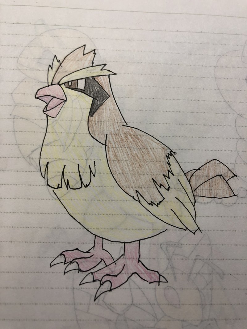 画力向上のためポケモン全種類描く 1 2 デブチーズ Note