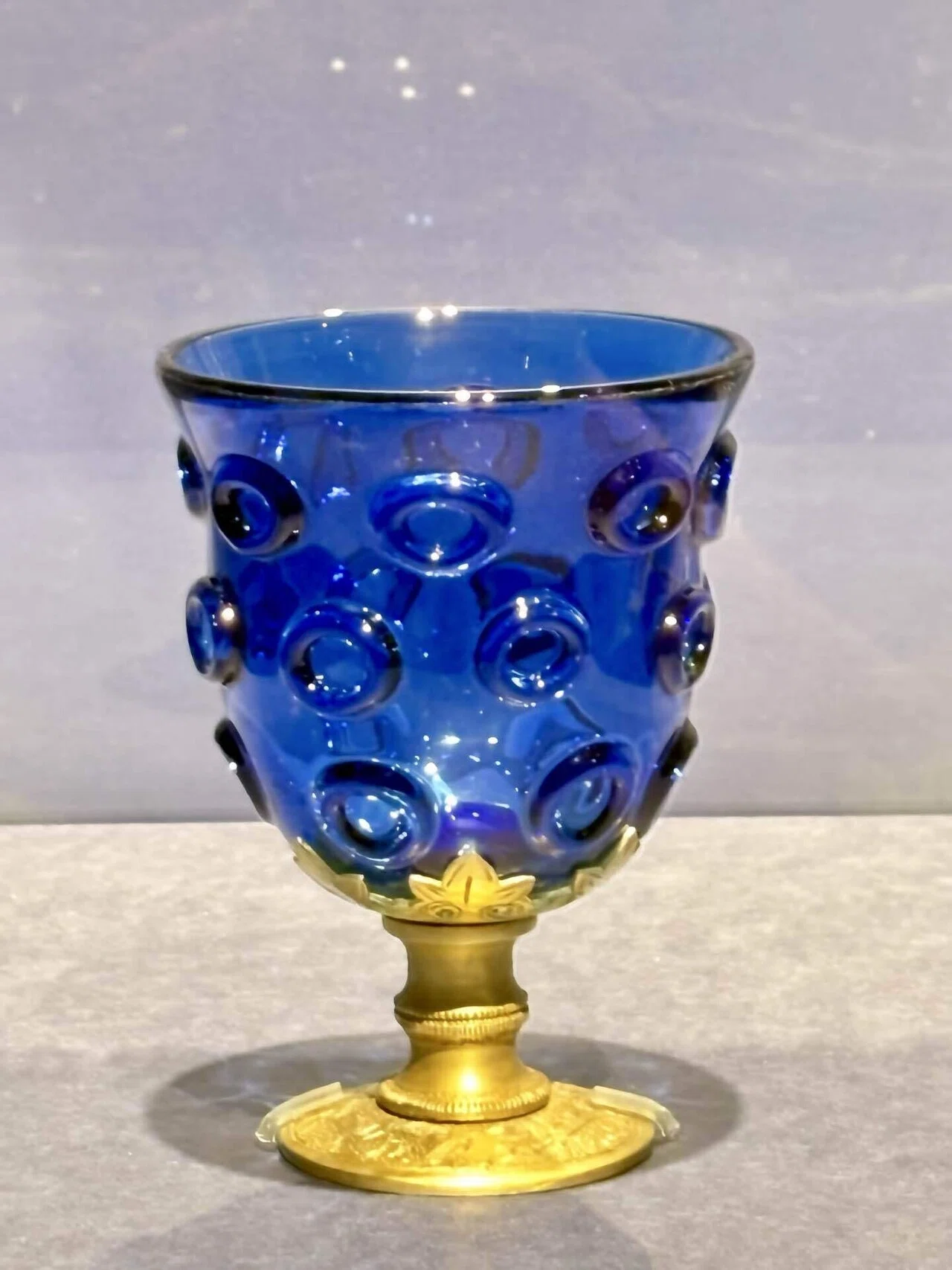 奈良国立博物館 正倉院展 オリジナルハンカチ 瑠璃杯 202510 正倉院展 