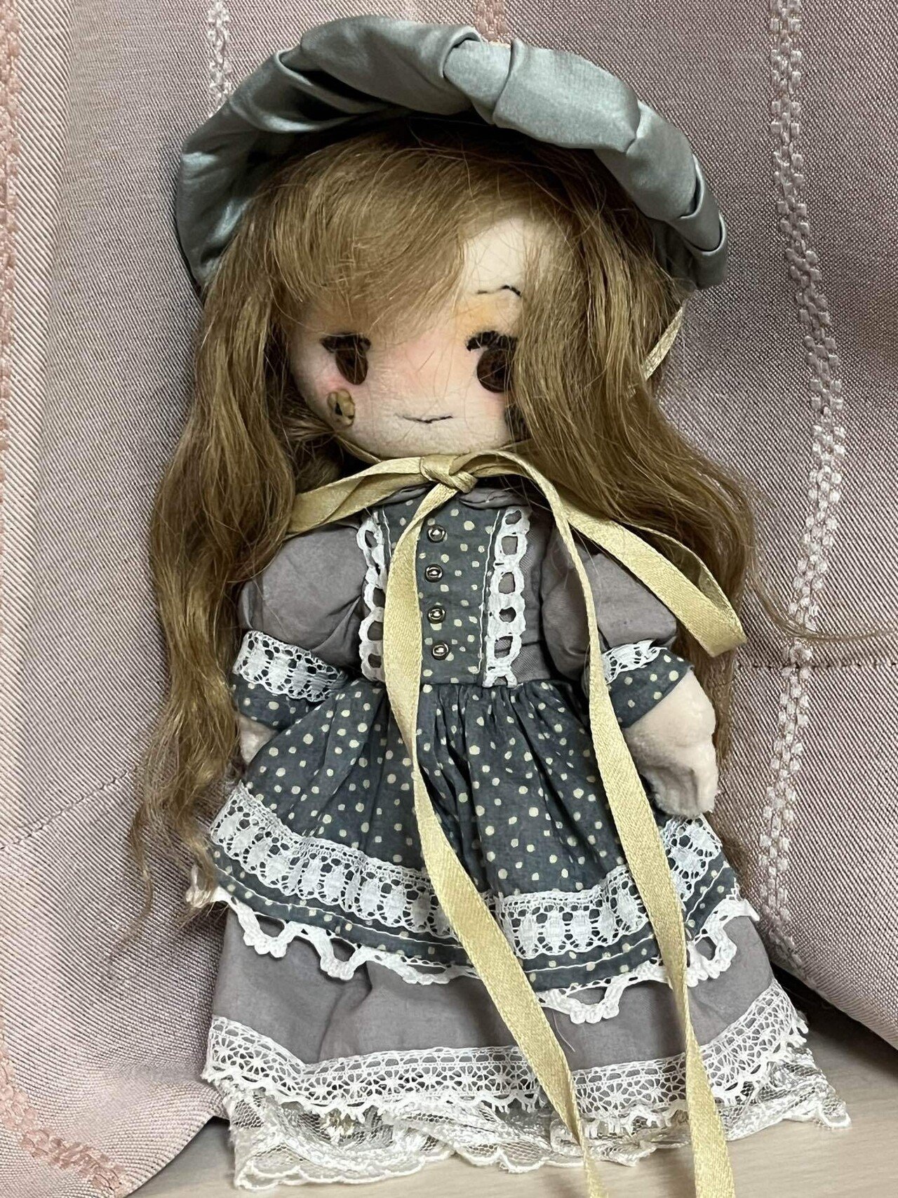 ドール・ぬいぐるみ用の天然毛ウェフティングで色々作るメモ【モヘア