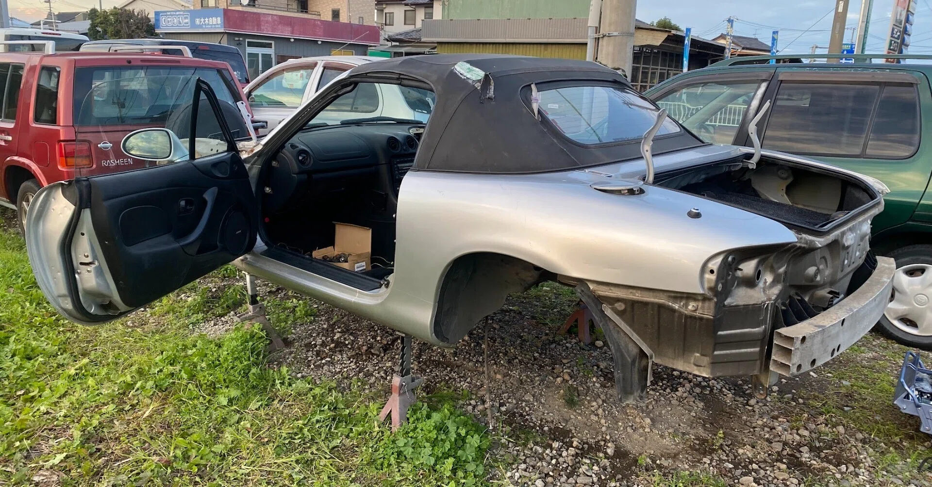 NBロードスター解体 Vol.3：重作業編｜Weekend Garage & Cars Life