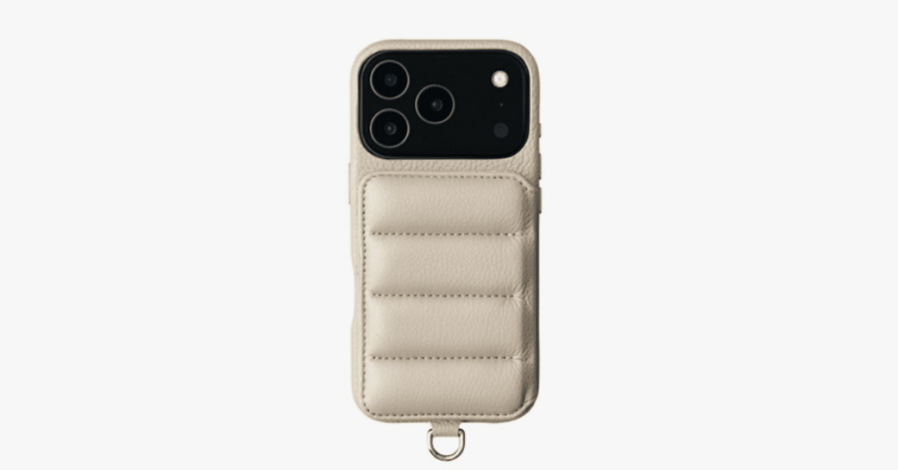 DEMIU iPhone 17用スマホケース ベージュ iPhone 17 smartphone case