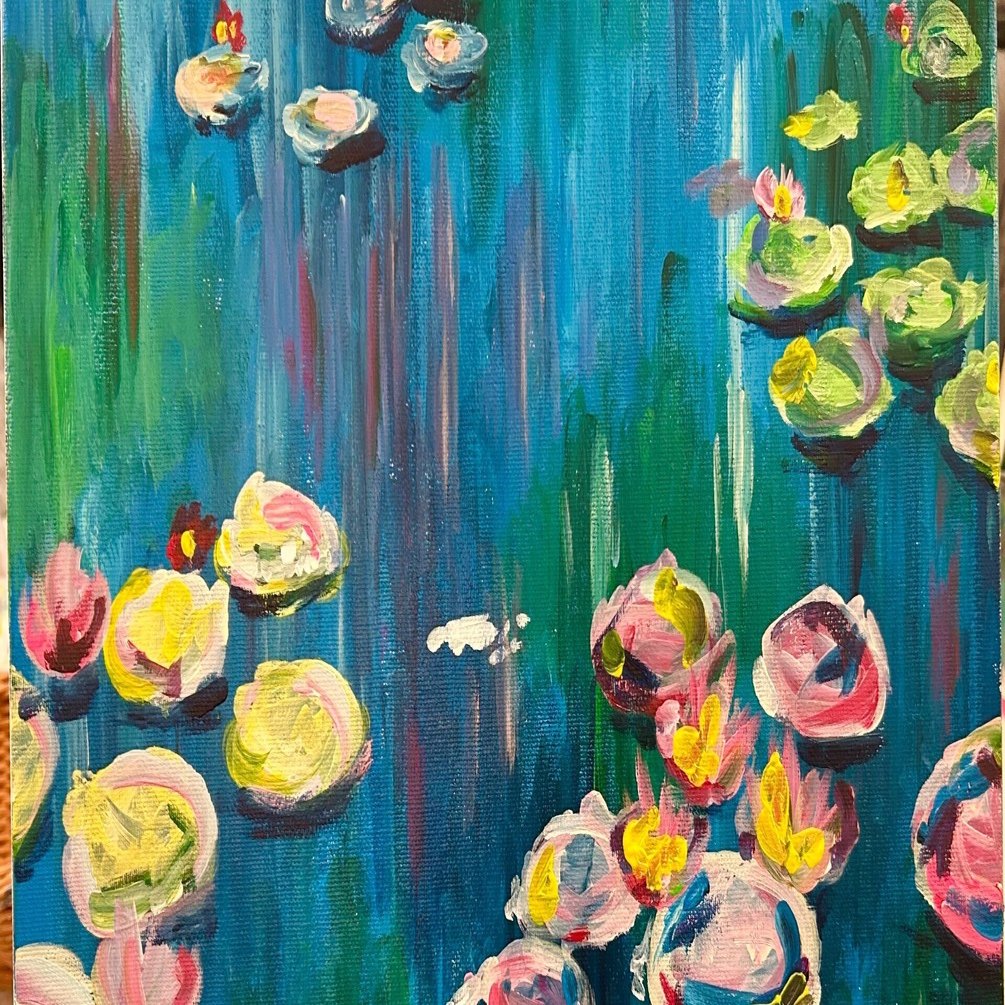 なぜアートは心を掴むのか？｜ モネの『睡蓮』を素人の私が描いて考え