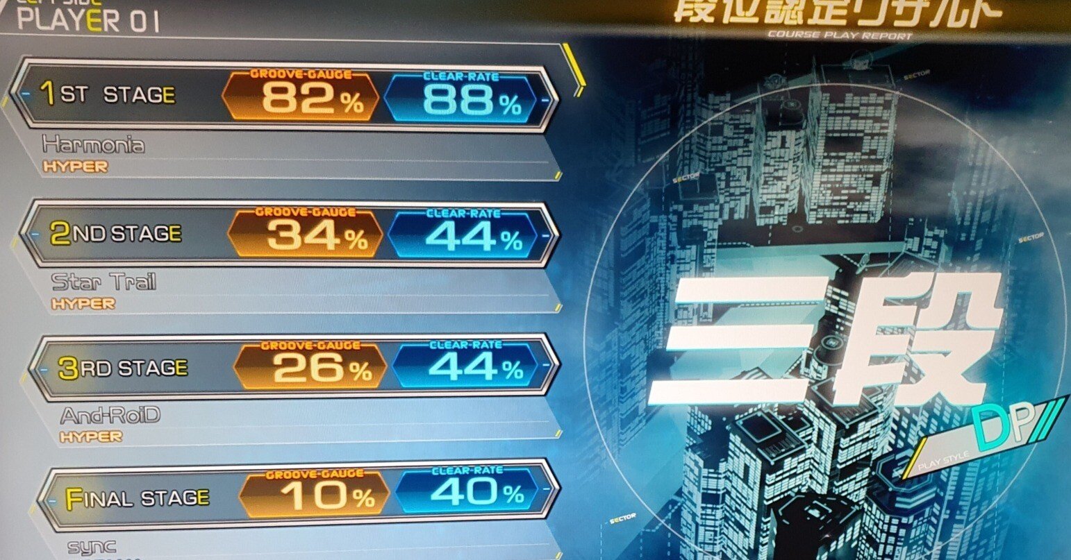 多機種エンジョイがIIDX DPどこまで行けんだほ(5作目：三段合格→同じ
