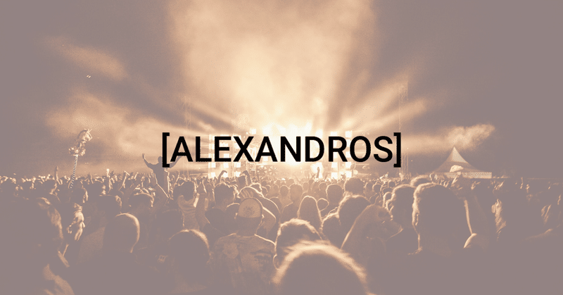 Alexandros 18祭 フェス Philosophy Nhkのtv Ver がyoutubeに公開 オクヒロユキ あなたの価値をデジタル ブランド化する人 Note Alexandros 18祭 フェス Philosophy Nhkのtv Ver がyoutubeに公開 オクヒロユキ あなたの価値をデジタル ブランド化する人 Note