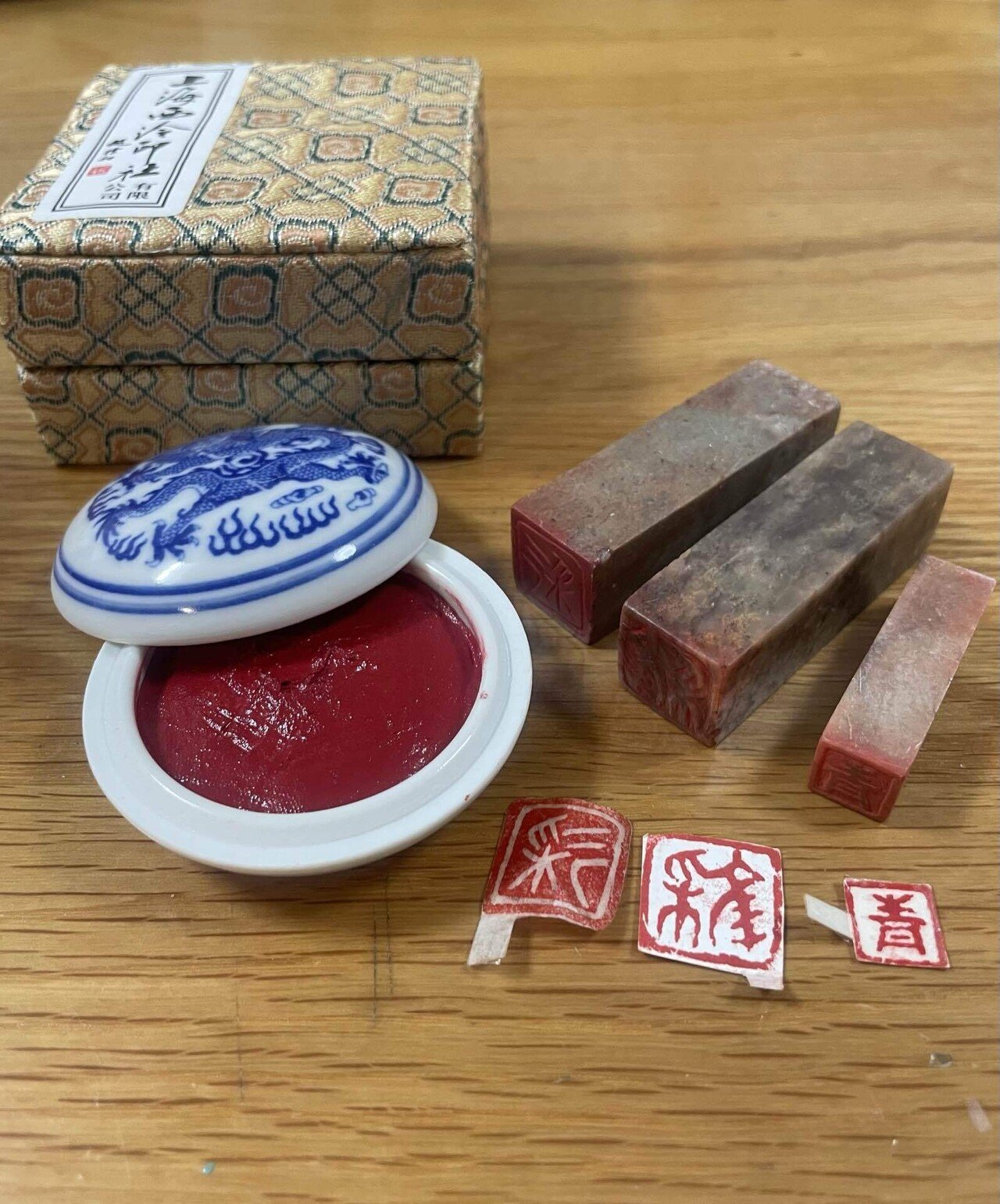 落款（らっかん）を作ろう｜彩ふわり日本画房 ～日本画でうちの子の命