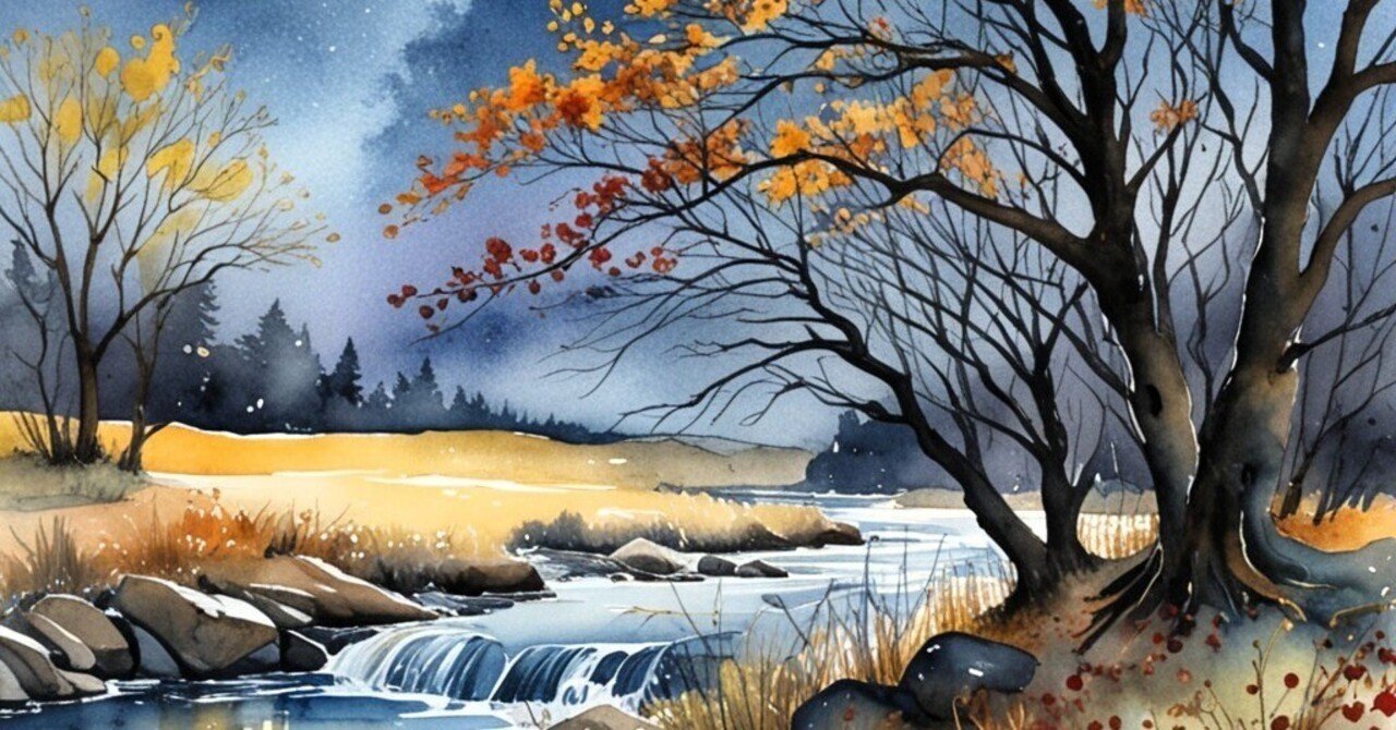 安らぎを貴方に(水彩画、メロディー)｜流離人