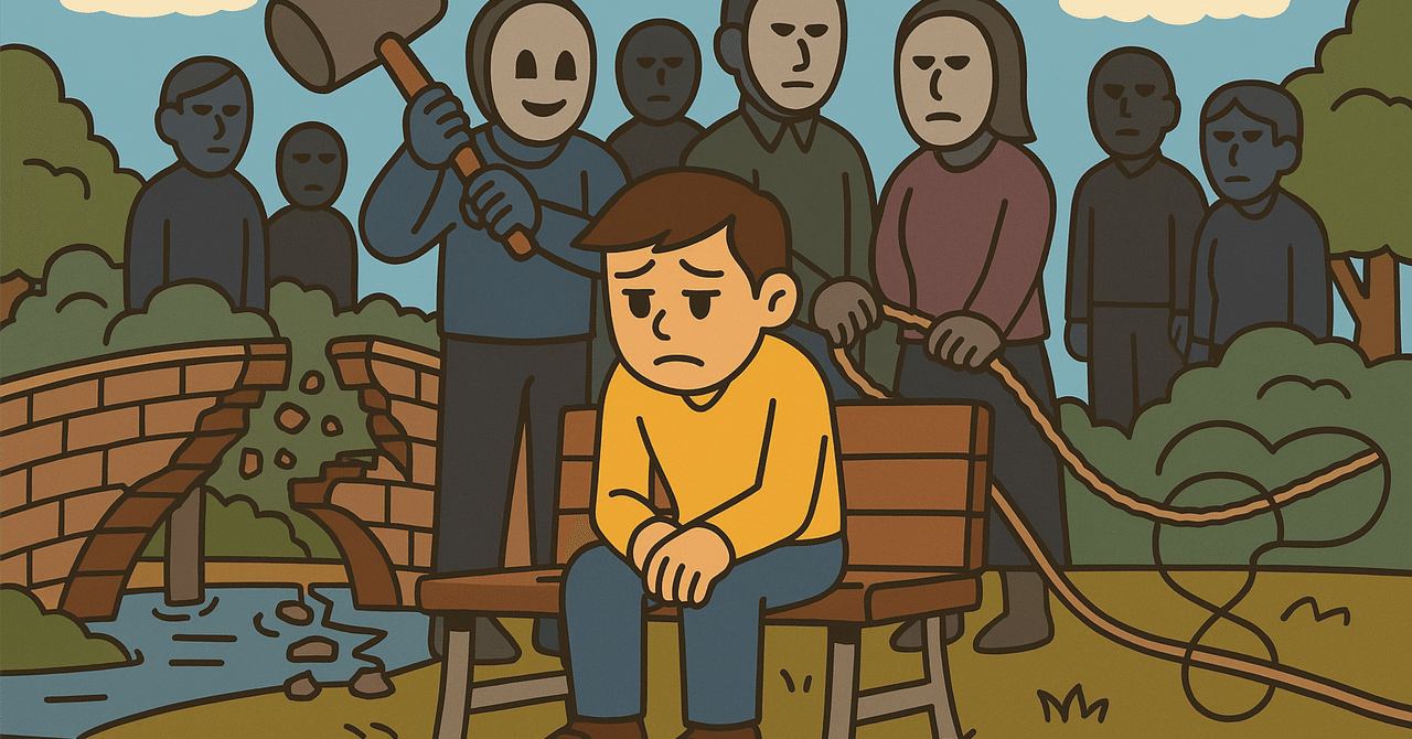 ズルされたくなさすぎて、みんなで地獄へ：正義中毒の国、日本へようこそ｜ハトリコ