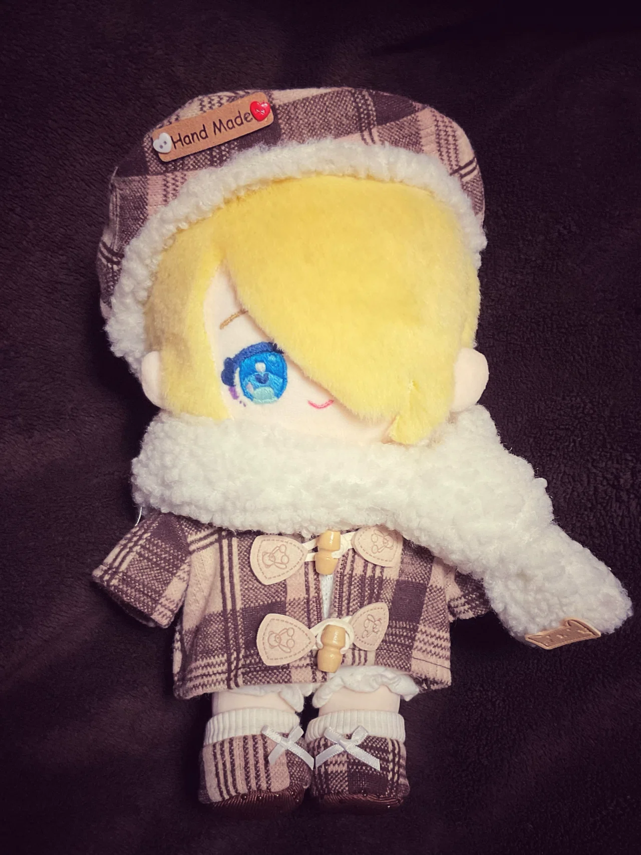 ぬい服紹介！自作ぬいのお出かけ日記②【秋のあったかコート・他】｜れ