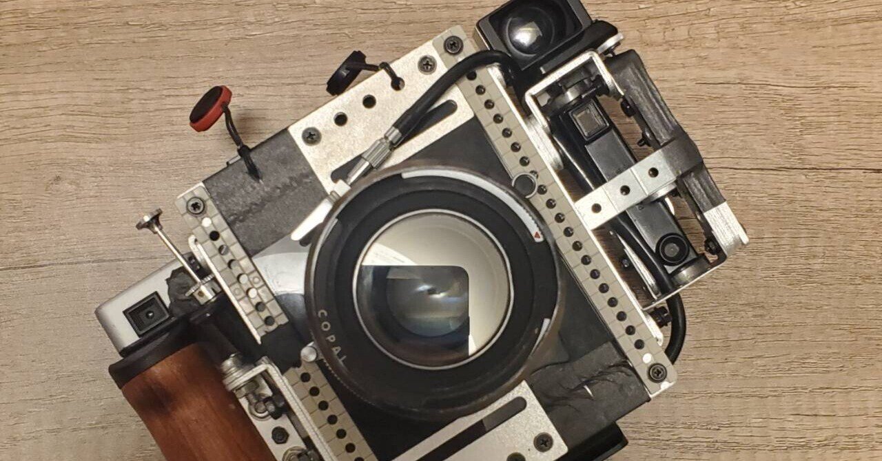 自作中判カメラ三号機(L39マウント)やで。|Yoshimin📸(ライカスキー) 自作中判カメラ三号機(L39マウント)やで。|Yoshimin📸(ライカスキー)