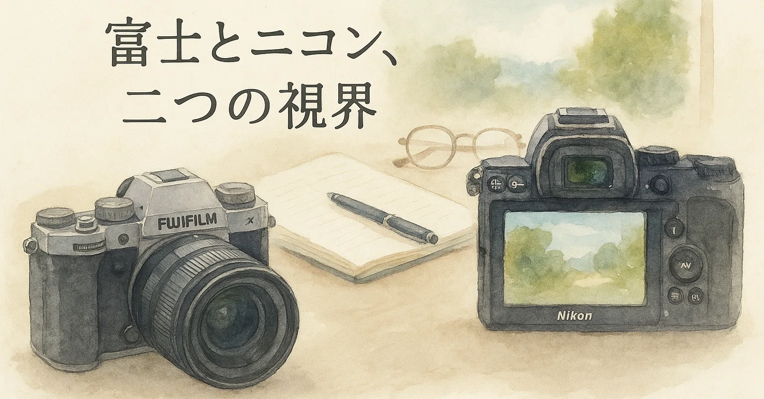 富士の色、ニコンの骨格｜No.54