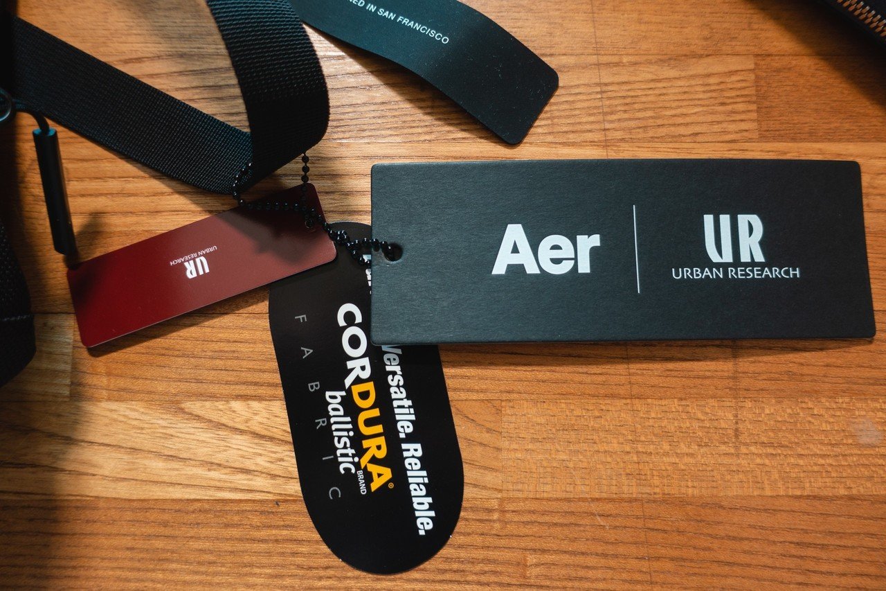 Aer×URBAN RESEARCH 別注 STREET SLING購入しました。｜g2/campflick