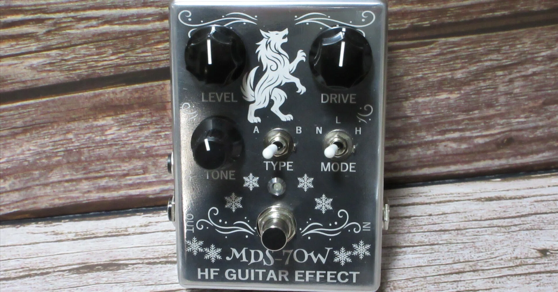 MDS-70W (ハンドメイドディストーションペダル） MDS-70W（ディストーション）の紹介｜HF GUITAR EFFECT