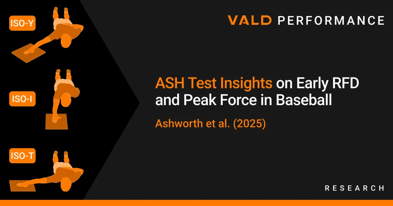 ASHテストが示す野球選手の最新肩パフォーマンスに関する洞察｜VALD JP