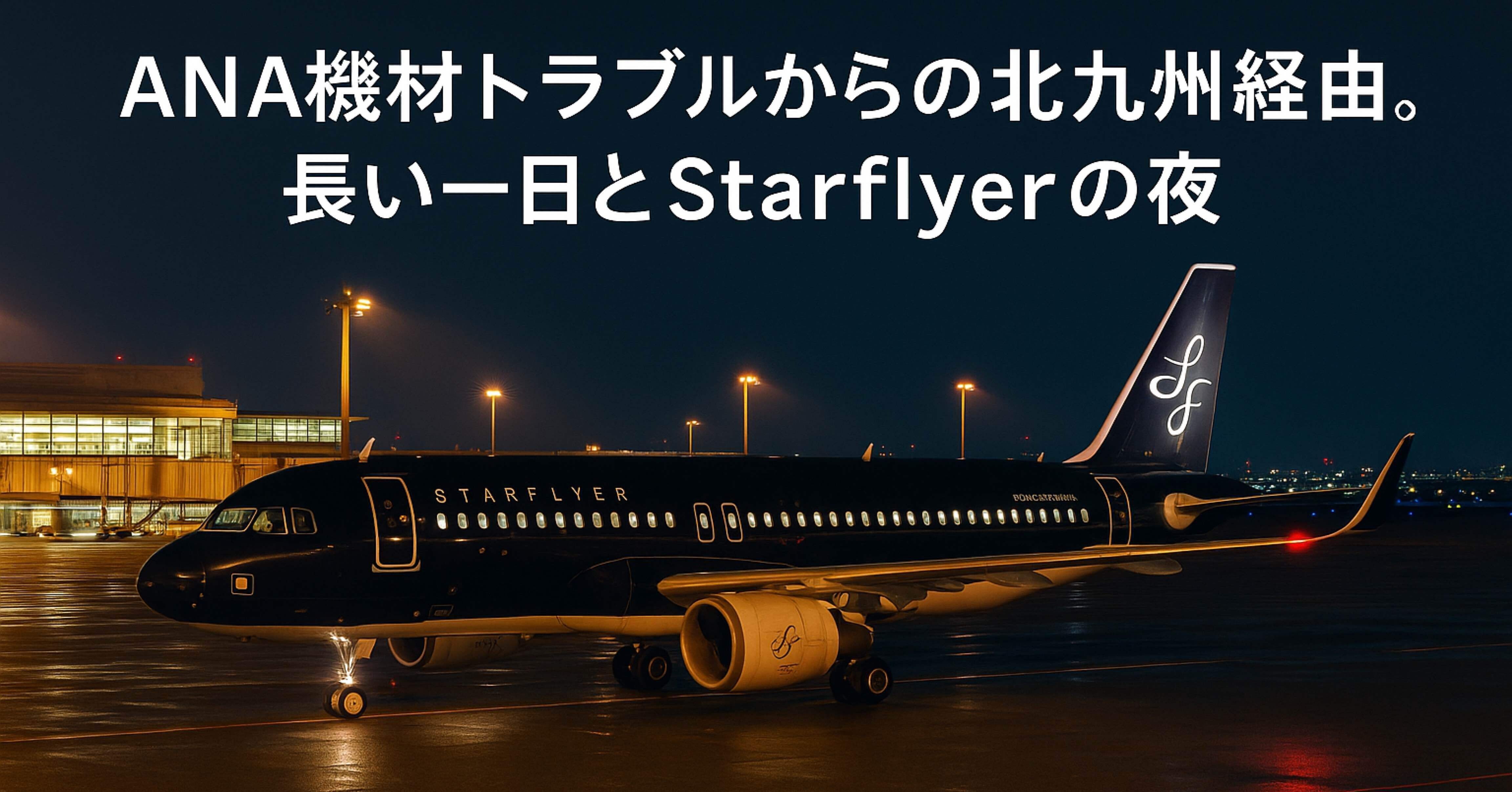 ✈️ 【搭乗記】ANA機材トラブルからの北九州経由。長い一日と